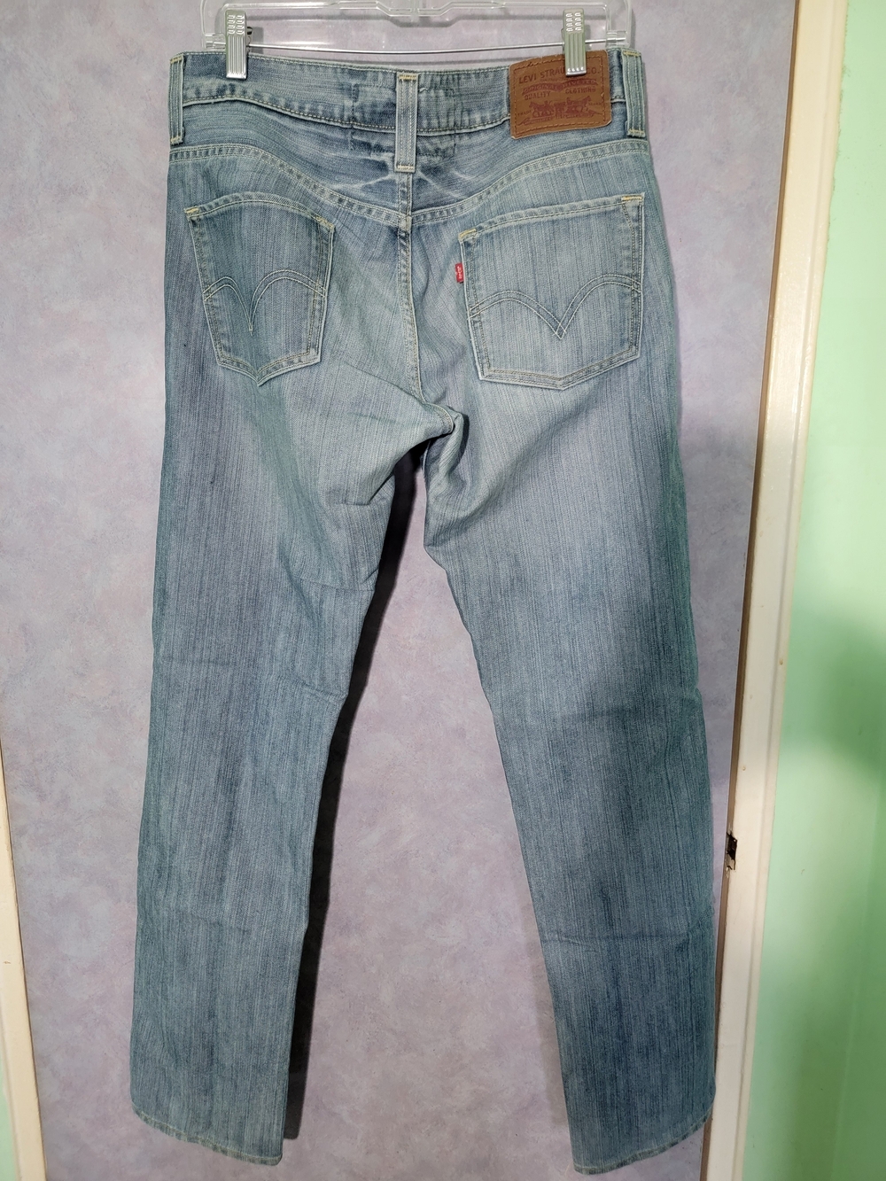 Vntg Levi's 511 Light Blue Skinny Leg Jeans